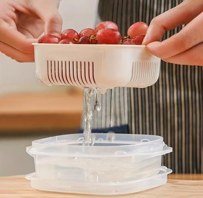 6 Pcs Refrigerator Storage Organizers